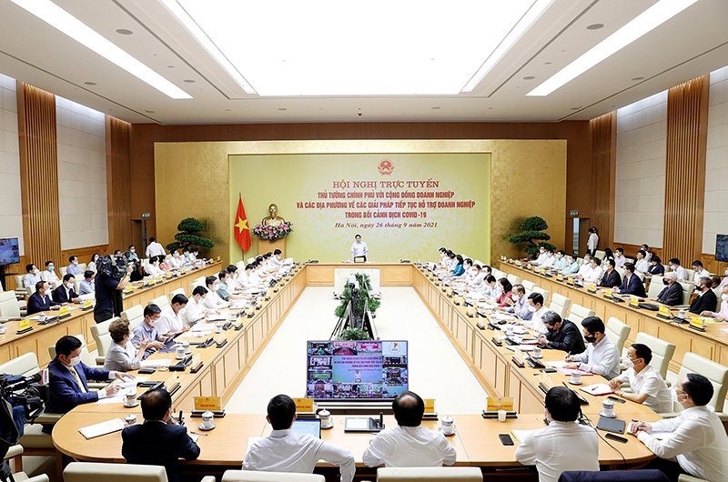 Hội nghị Thủ tướng với Doanh nghiệp diễn ra ngày ngày 26/9.