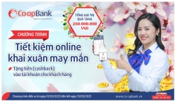 “Tiết kiệm Online, khai xuân may mắn” cùng Co-opBank