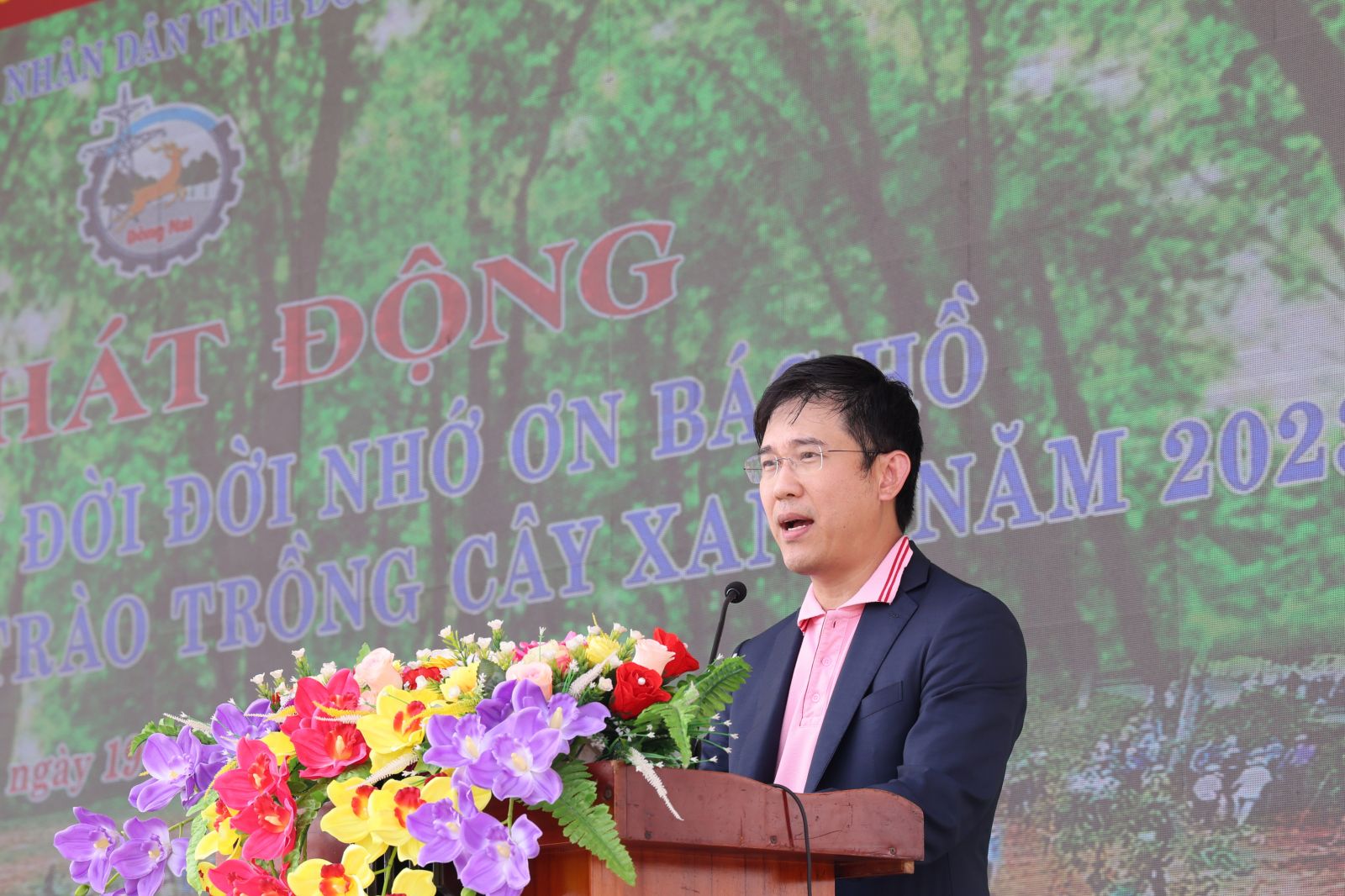 Ông Pawalit Ua-Amornwanit - Giám đốc tài chính công ty C.P Việt Nam đã có bài phát biểu đồng hành cùng chương trình.