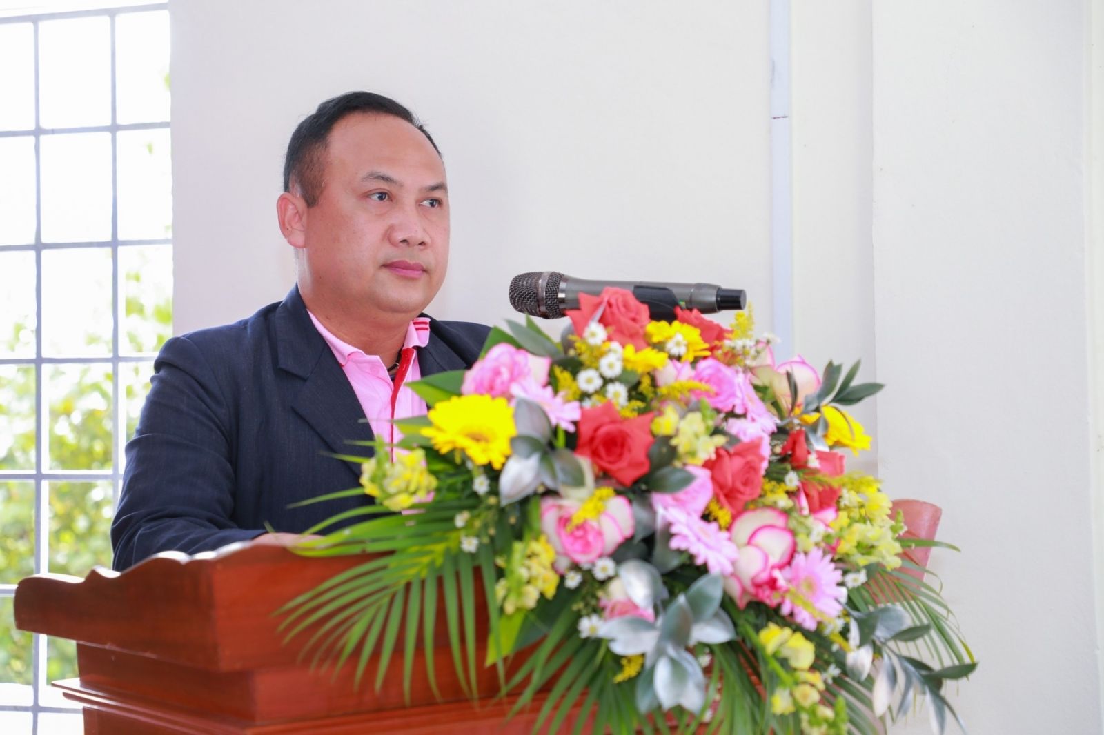 Ông Banchong Buahung - Phó TGĐ cấp cao AAVN phát biểu tại chương trình.