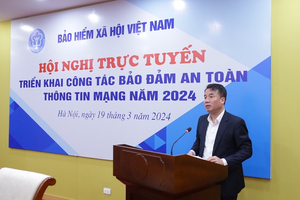  Ông Nguyễn Thế Mạnh - Tổng Giám đốc BHXH Việt Nam chủ trì Hội nghị