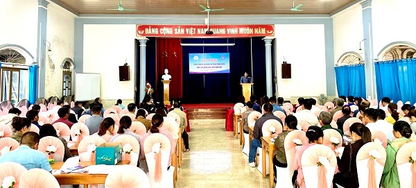 Hội nghị tuyên truyền, tư vấn, đối thoại chính sách BHXH, BHYT tại Lai Châu.