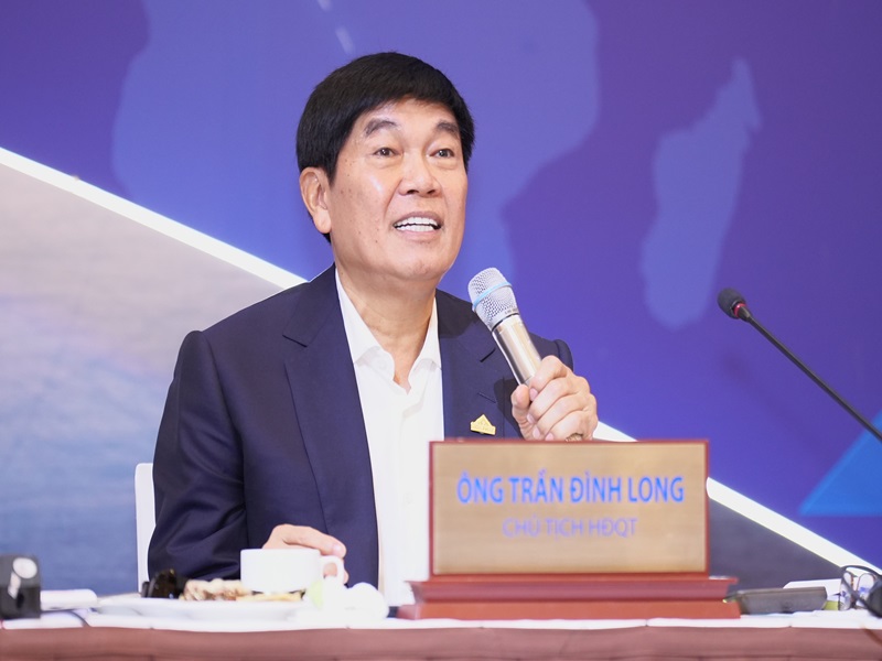 Chủ tịch Hội đồng Quản trị Tập đoàn Hoà Phát - Trần Đình Long