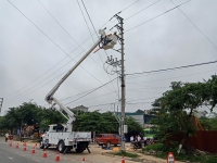 PC Vĩnh Phúc: Đảm bảo cấp điện an toàn, ổn định mùa mưa bão