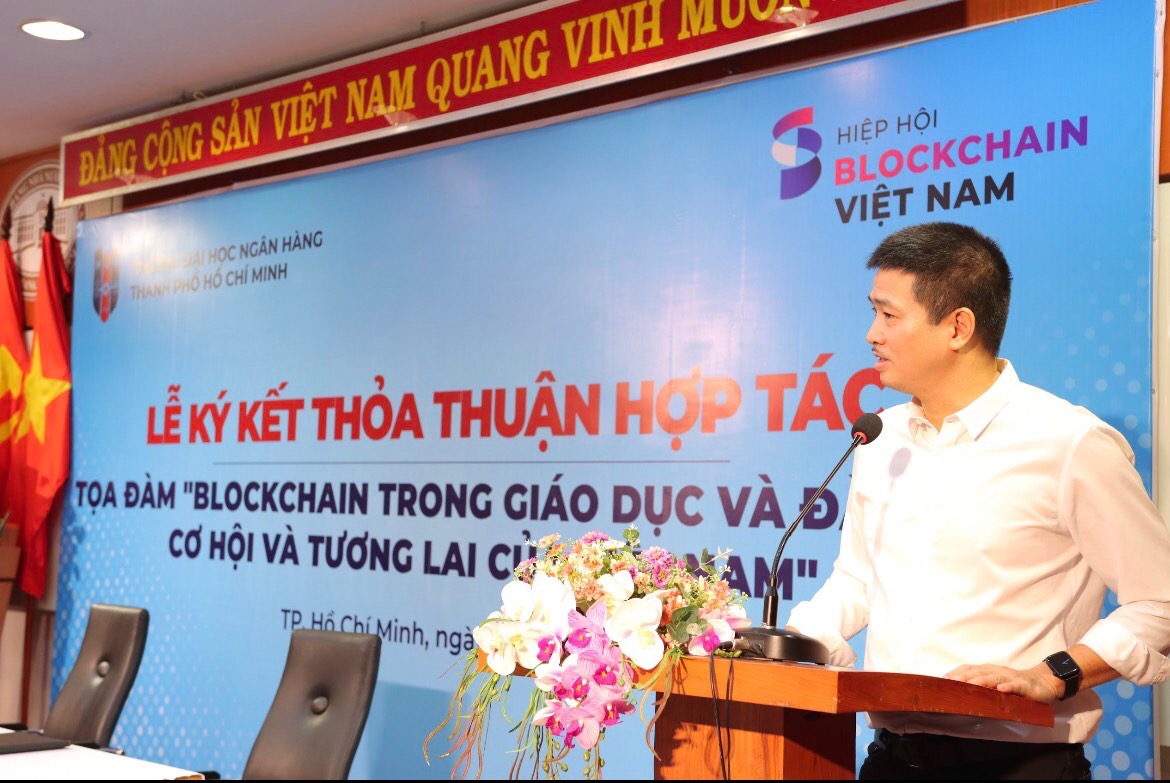 Ông Phan Đức Trung, Phó Chủ tịch Hiệp hội Blockchain Việt Nam