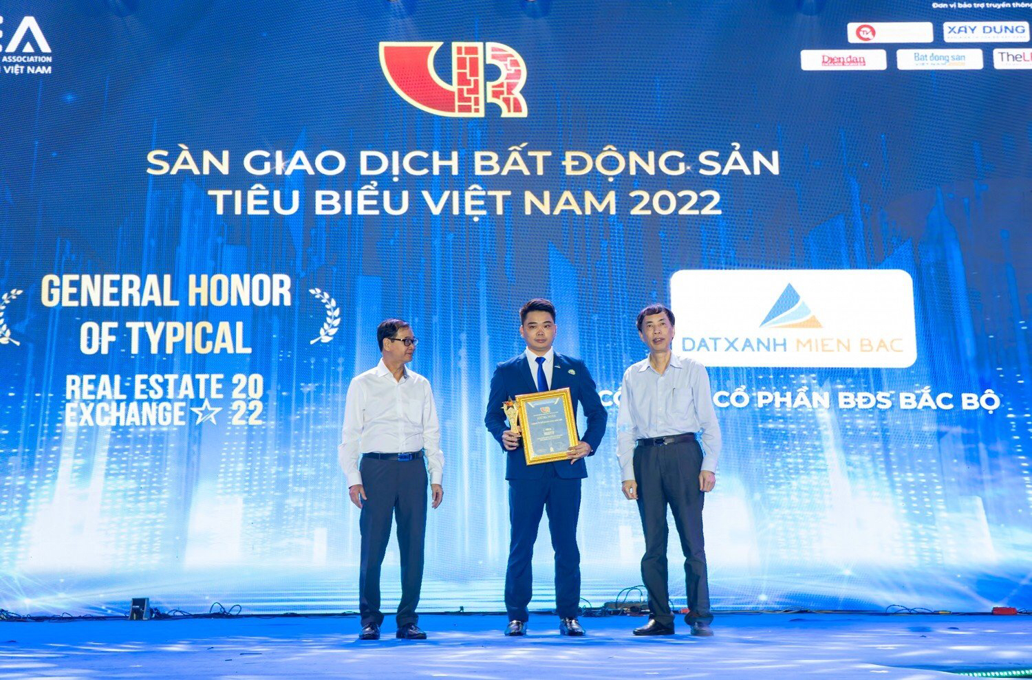 Công ty CP Bất động sản Bắc Bộ nhận giải sàn giao dịch Bất động sản tiêu biểu Việt Nam 2022