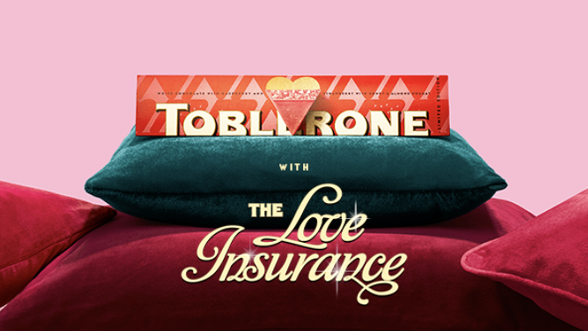 Toblerone tung ra chiến dịch “bảo hiểm tình yêu”