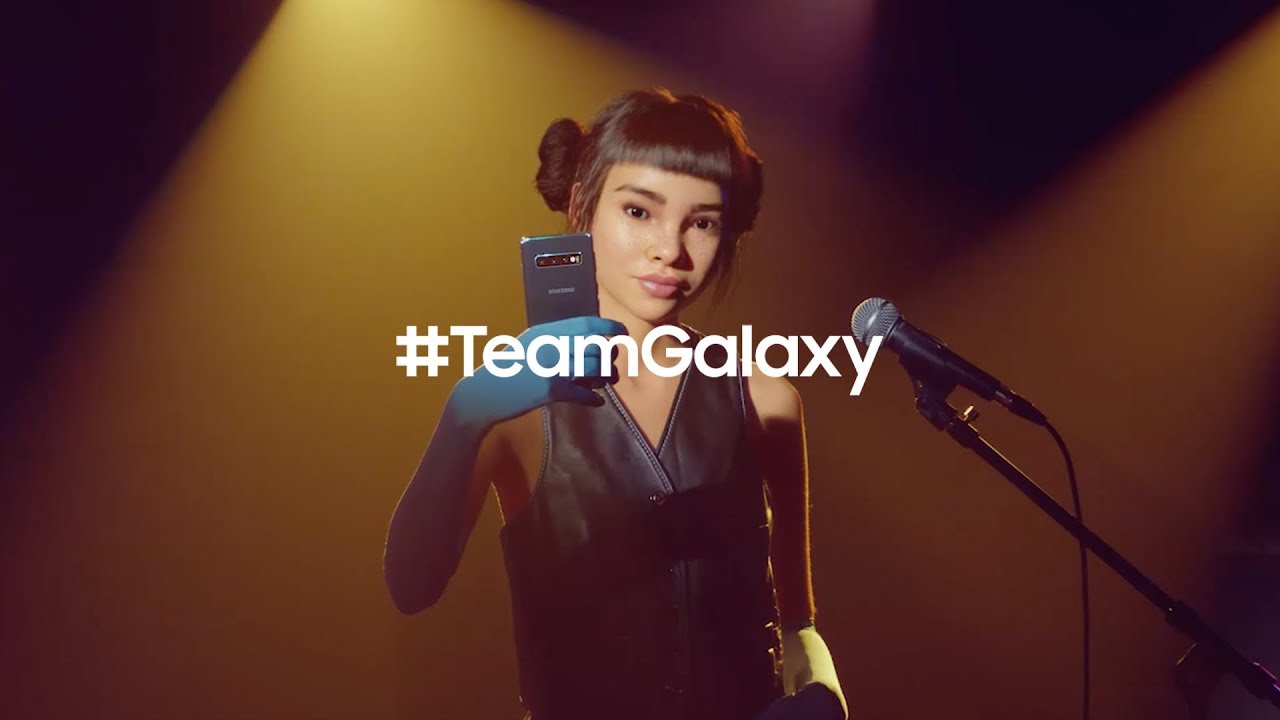“Cô người mẫu” Lil Miquela trong chiến dịch Samsung Galaxy năm 2019.