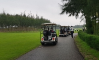 Sân golf FLC Sầm Sơn vẫn tấp nập người chơi trong thời điểm giãn cách xã hội