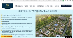 Hòa Bình: Vì sao dự án Apec Mandala Kim Bôi bị “tuýt còi”?