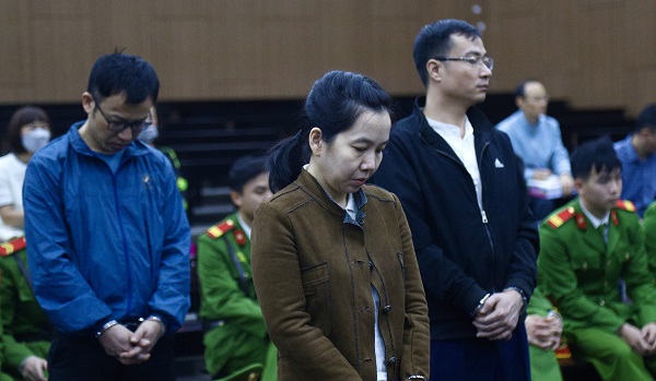 Nguyễn Thị Hà Thành tại phiên tòa ngày 16/3