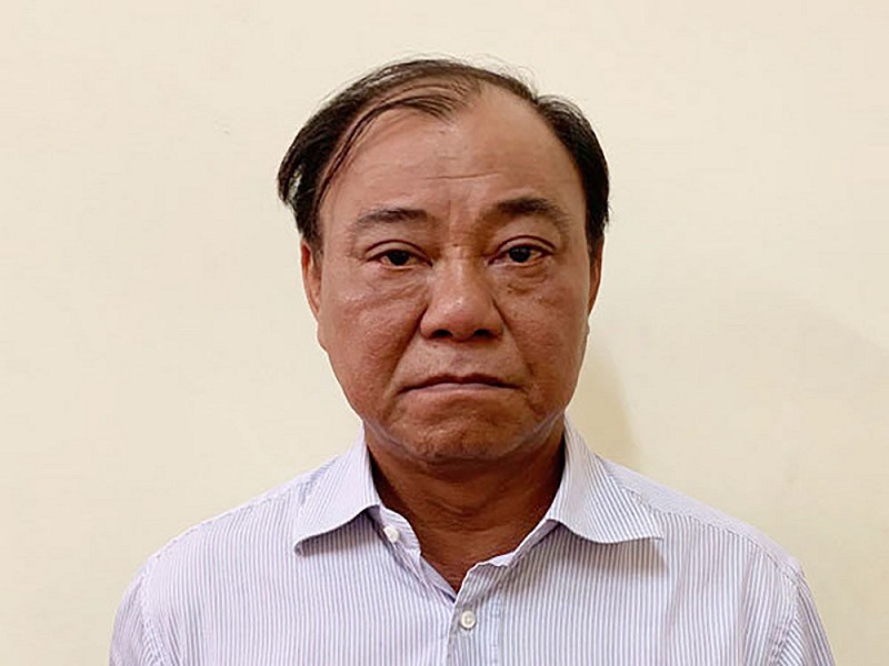 Ông Lê Tấn Hùng - nguyên Tổng Giám đốc Tổng công ty Nông nghiệp Sài Gòn - Ảnh: CA
