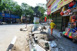 Cận cảnh dự án hàng nghìn tỷ đồng “đại tu các vỉa hè” tại Hà Nội