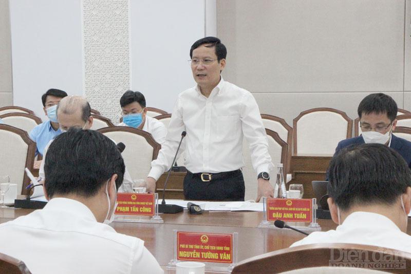 Chủ tịch VCCI - Phạm Tấn Công cho rằng, ơ hội thời gian tới của tỉnh Quảng Ninh còn rất lớn