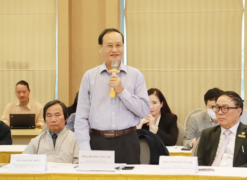 ông Dương Văn Cận - Phó Chủ tịch thường trực Hiệp hội các Nhà thầu xây dựng Việt Nam (VACC)