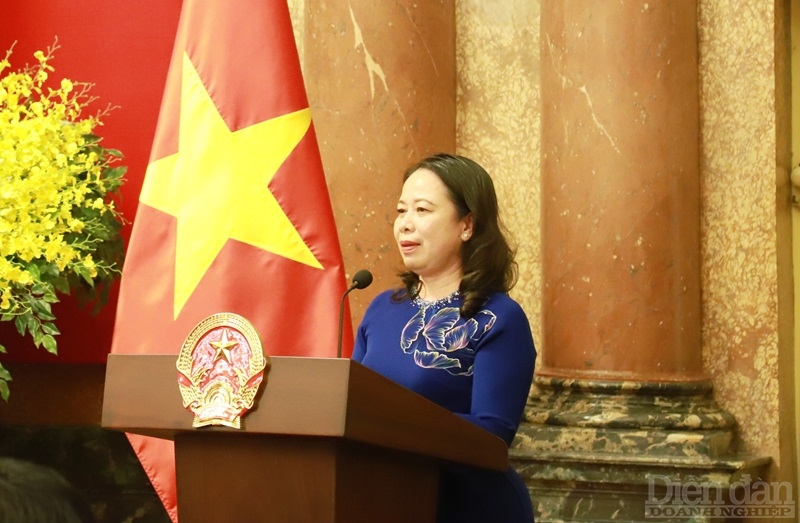 Quyền Chủ tịch nước - Võ Thị Ánh Xuân phát biểu tại buổi lễ