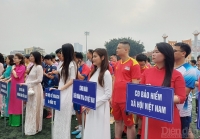 Khai mạc Giải bóng đá nam Công đoàn Viên chức Việt Nam 2024