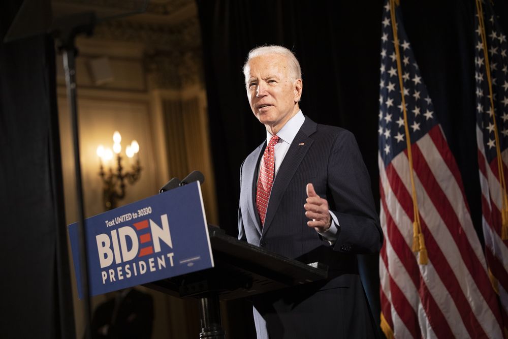 Joe Biden, đối thủ của Donald Trump trong cuộc bầu cử nước Mỹ vào 3/11 tới.
