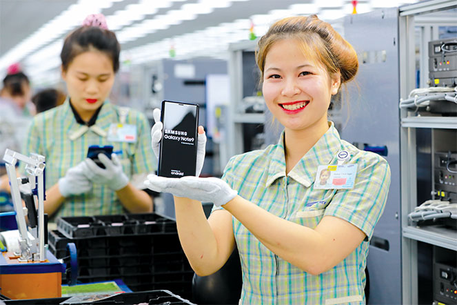Samsung đang là nhà đầu tư FDI lớn nhất tại Việt Nam.
