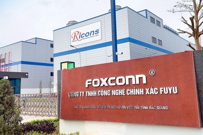 Một nhà máy của Foxconn tại Việt Nam.