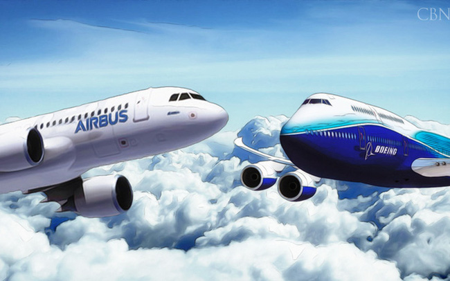 Những căng thẳng thương mại bắt nguồn từ Airbus-Boeing.