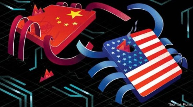 Những căng thẳng Mỹ-Trung vẫn tiếp tục trong lĩnh vực bán dẫn.