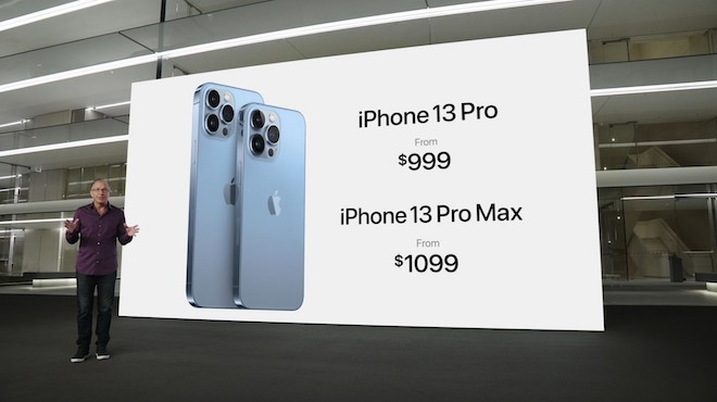 Năm nay, Apple giữ giá iPhone của mình hầu như ngang bằng với các mẫu năm ngoái.