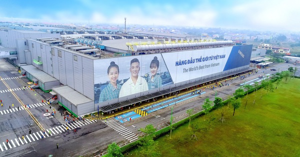 Nhà máy của Samsung tại Việt Nam.