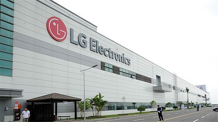 Nhà máy của LG Display tại Hải Phòng, Việt Nam.