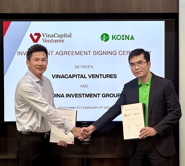 Nền tảng nhà nông Koina mới đây đã được Quỹ đầu tư VinaCapital Ventures đã rót 1 triệu USD vào nền tảng nhà nông Koina. 
