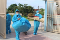 Hà Tĩnh: Phong tỏa 200 hộ dân liên quan 2 ca dương tính với SARS-CoV-2