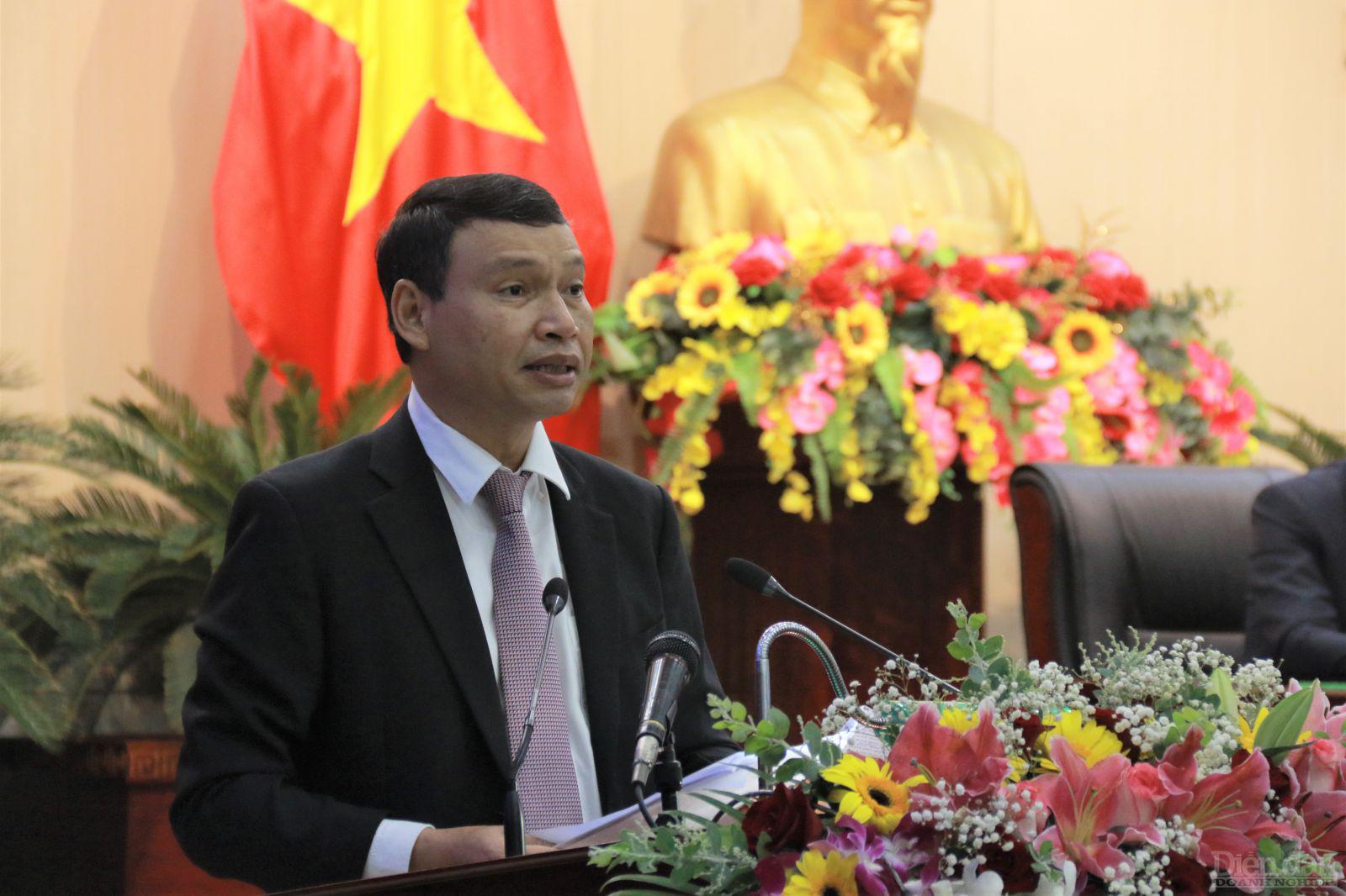 Ông Hồ Kỳ Minh - Phỏ Chủ tịch UBND TP. Đà Nẵng cho biết thành phố chịu tác động của dịch bệnh và thiên tai đã không duy trì được mức tăng trưởng như những năm trước.