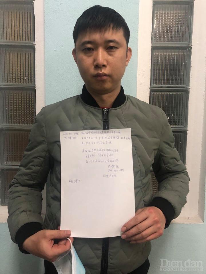 Một đối trường người Trung Quốc nghi nhập cảnh trái phép đang bị tạm giữ tại Đà Nẵng