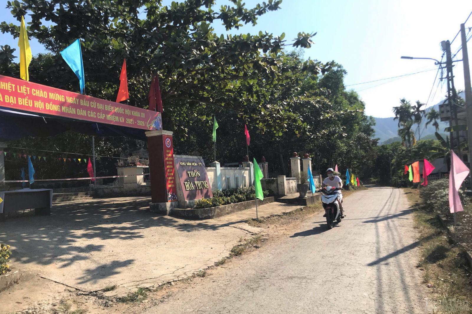 KCN Hòa Ninh với quy mô 400ha nằm tại 3 thôn Hòa Trung, Trung Nghĩa và thôn Một xã Hòa Ninh. 