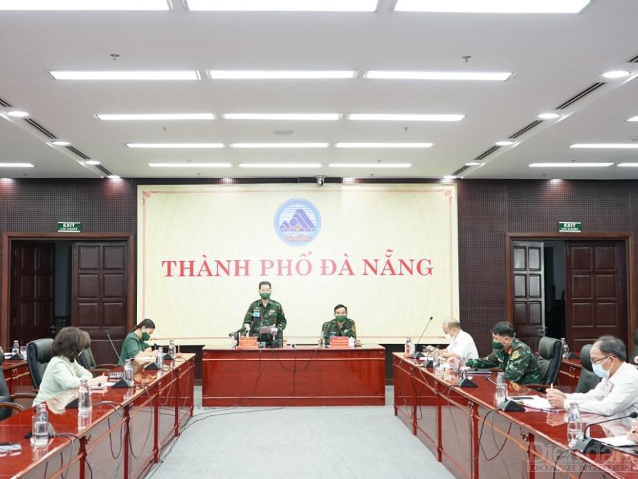 Cuộc họp khẩn của Ban chỉ đạo phòng, chống dịch COVID-19 TP. Đà Nẵng sáng ngày 16/7.