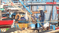 Tiểu thương gặp khó tại cảng cá lớn nhất miền Trung