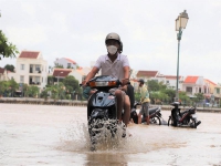 Thủy điện điều tiết lũ kèm mưa lớn khiến vùng trũng Quảng Nam ngập sâu