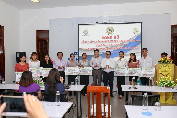 Chung sức hỗ trợ cộng đồng khởi nghiệp trên địa bàn tỉnh Quảng Nam.