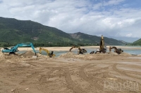 Khắc phục tình trạng thiếu cát xây dựng tại Quảng Nam