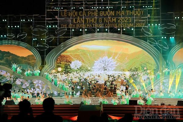 Lễ hội cà phê lần thứ 8 tại tỉnh Đắk Lắk chính thức được khai mạc