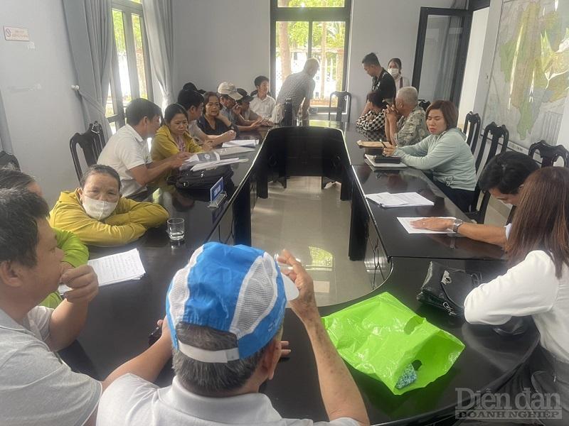 Tại các buổi tiếp công dân do tỉnh Quảng Nam tổ chức, vấn đề của Công ty Bách Đạt An liên tục được đề cập.