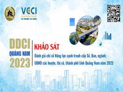 Mời các doanh nghiệp tham gia trả lời khảo sát DDCI Quảng Nam 2023