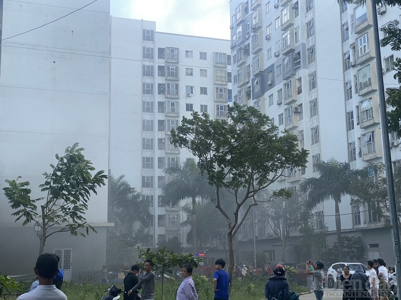 Vụ cháy chung cư 12T5 chiều ngày 15/11 khiến người dân tại phường Nại Hiên Đông, đặc biệt là cư dân sống tại các chung cư liền kề hoang mang.