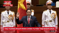 Ông Phạm Minh Chính tuyên thệ nhậm chức Thủ tướng Chính phủ