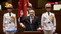 Chánh án TANDTC Nguyễn Hòa Bình tuyên thệ nhậm chức