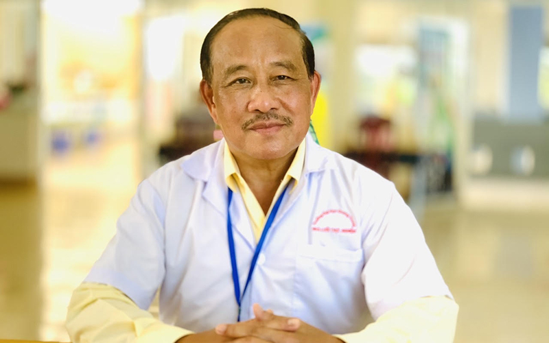 PGS-TS. Nguyễn Huy Nga, Viện trưởng Viện Khoa học Sức khỏe Quang Trung, nguyên Cục trưởng Cục Y tế dự phòng-Bộ Y tế.