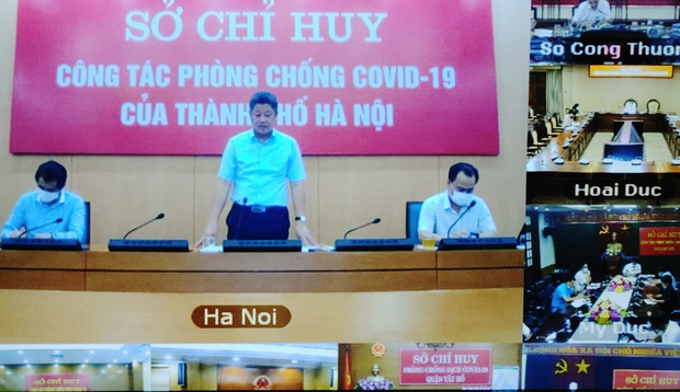 Phó Chủ tịch UBND TP. Hà Nội Nguyễn Mạnh Quyền kết luận buổi giao ban chiều 16/9.