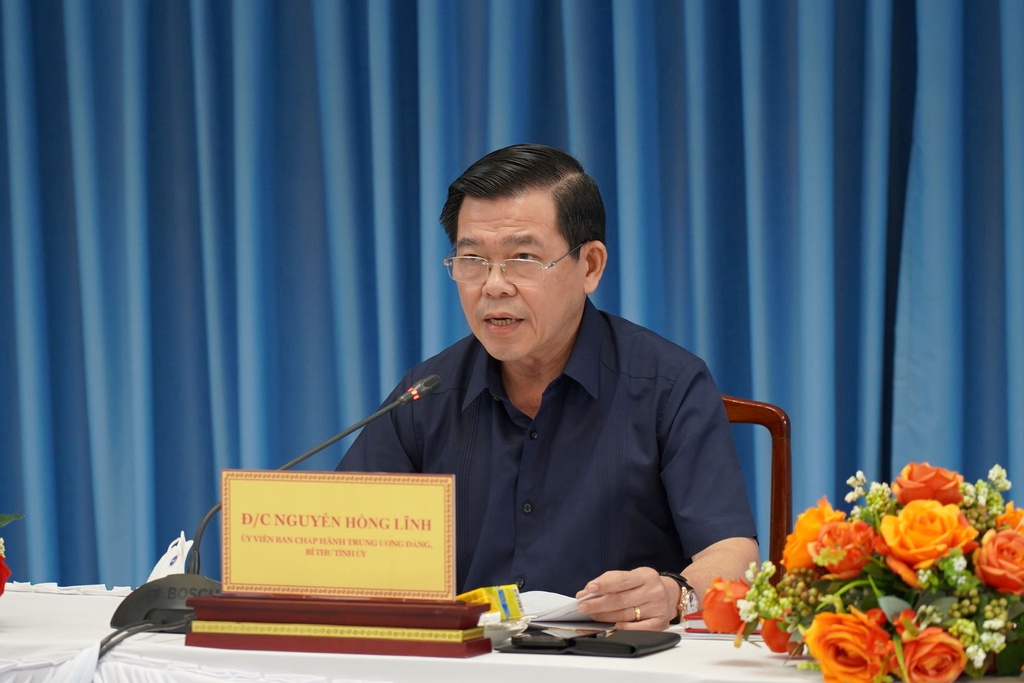 Ông Nguyễn Hồng Lĩnh, Bí thư Tỉnh uỷ Đồng Nai đề nghị các địa phương phải xem lại tư duy, cách làm để tối thiểu 60% người dân được thụ hưởng hỗ trợ gói an sinh theo Nghị quyết 68 của Chính phủ.