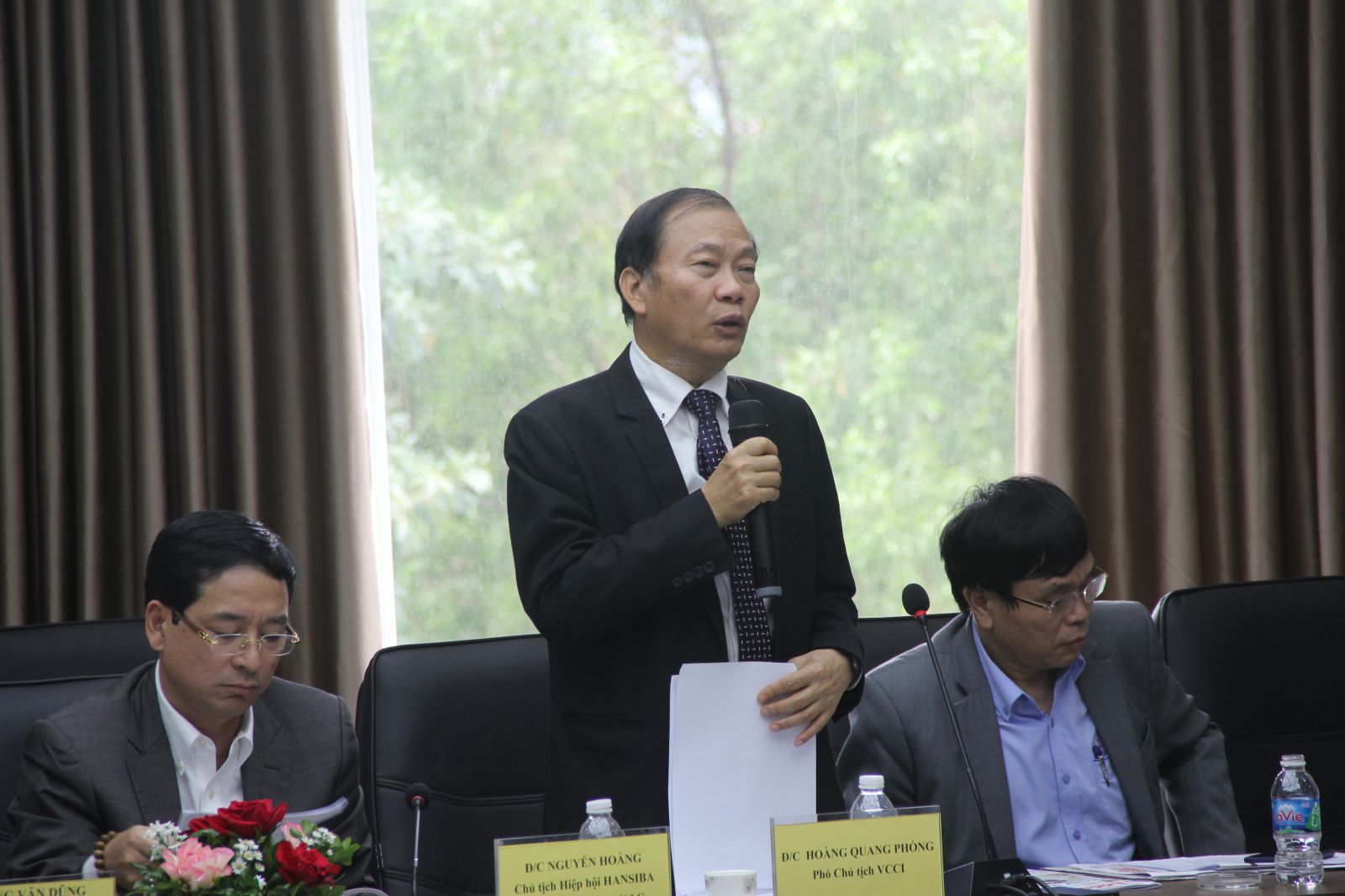 ông Hoàng Quang Phòng – Phó Chủ tịch thường trực Liên đoàn Thương mại và Công nghiệp Việt Nam (VCCI),