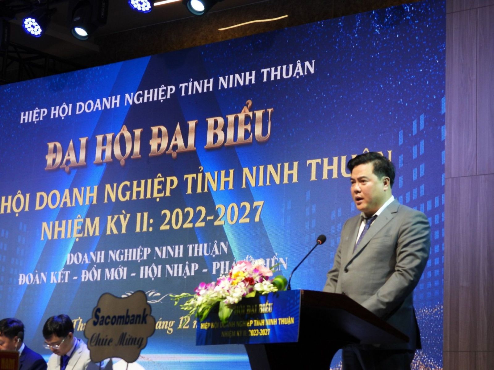 ông Nguyễn Tiến Nghị, Chủ tịch Hiệp hội doanh nghiệp tỉnh Ninh Thuận.